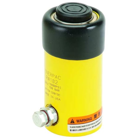 Enerpac RW102 - RW102, 11180 lbs Capacity, 2.18 in Stroke, General Purpose Hydraulic Cylinder, Cylindrical Model