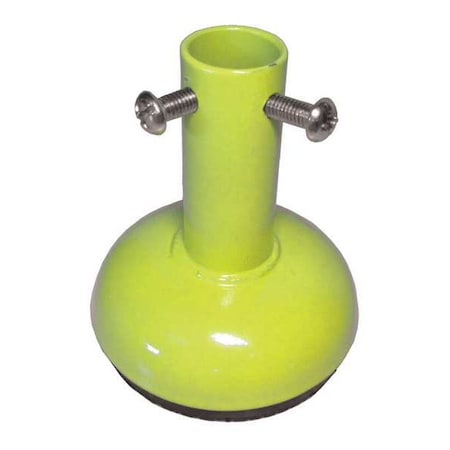 Dayton VE2RDZ4FLG - Front Legs,Yellow,Steel,3-1/8in Dia,PK2