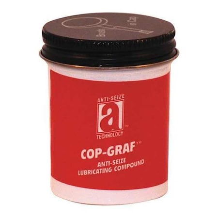 Anti-Seize Technology 11002 - Anti-Seize, General Purpose, Brush-Top Can, 2 oz, Copper Base, 1800 Degrees F Max Op Temp, Paste