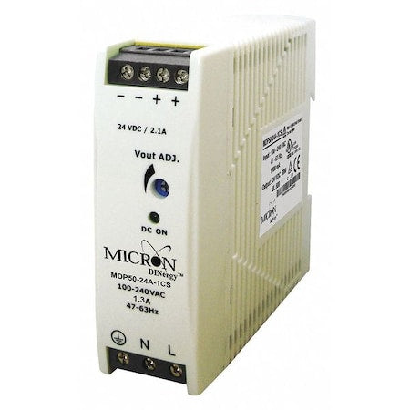 Dinergy MDP50-24A-1CS - DC Power Supply, 24 V DC, 50 W
