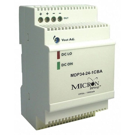 Dinergy MDP34-24-1CBA - DC Power Supply, 24 V DC, 34 W