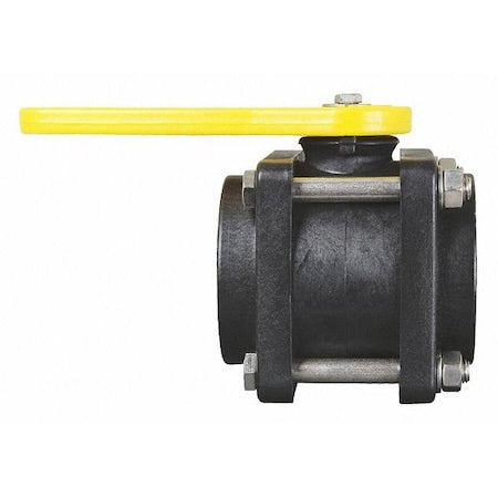 Apache 49030060 - Standard Bolted Ball Valve,Poly,2"