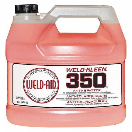 Weld-Aid 007090 - Weld Kleen Anti-Splatter, 350, Bottle, 1 gal