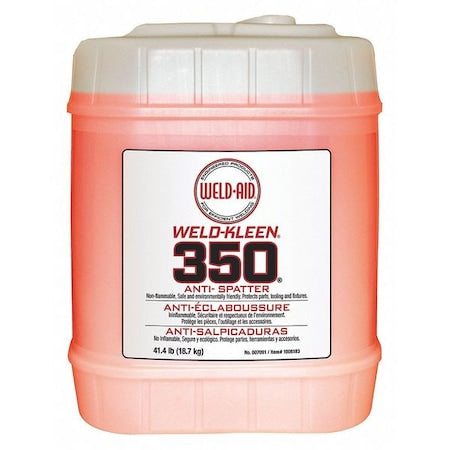 Weld-Aid 007091 - Weld Kleen Anti-Splatter, 350, Bottle, 5 gal