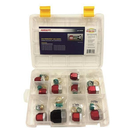 Airsept 76530 - Line Terminator SAE / Metric, 10 pcs