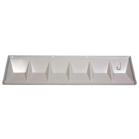 Hoshizaki 104324-02 - Baffle, White, Plastic, 3 in H
