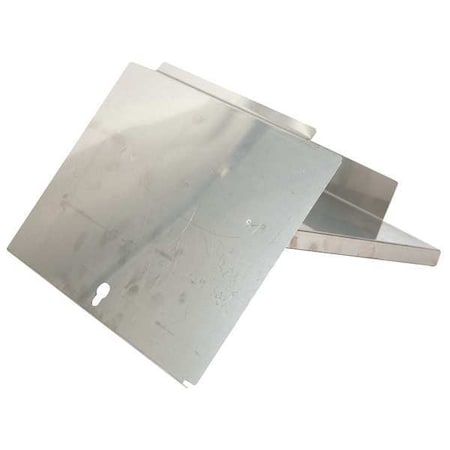 Hoshizaki 321525G01 - Base Cover,Silver,SS,8 1/4 in H
