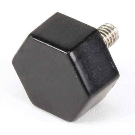 Hoshizaki 415949G08 - Thumb Screw, Black, 1/2 in H