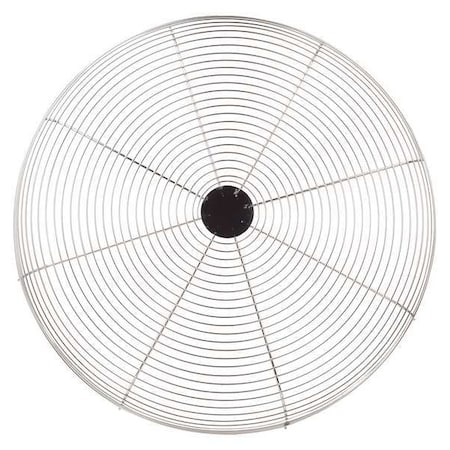 Dayton 07088 - Fan Guard,Silver,24in Dia,Stainless Steel