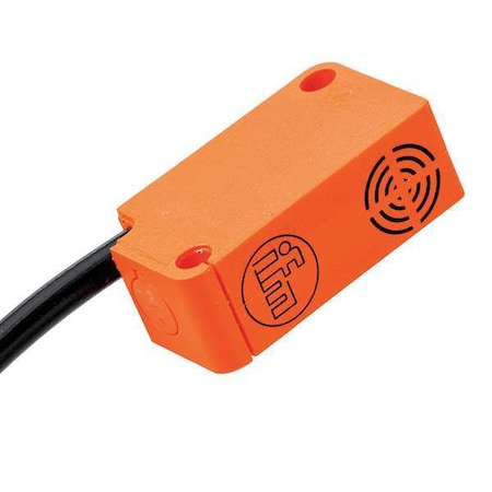 Ifm IS5002 - Inductive, Rectangular Proximity Sensor, PBT, 2 m, Bare Wire, 3 Wires, Shielded