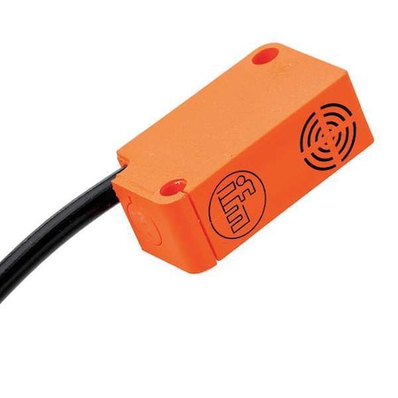 Ifm IS5003 - Inductive, Rectangular Proximity Sensor, PBT, 2 m, Bare Wire, 3 Wires, Shielded