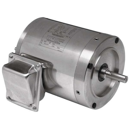 Leeson 056T17W99028 - Washdown Motor,1-1/2hp,1750 RPM,230/460 VAC