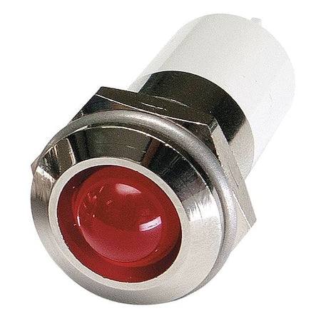 24M142 - Raised Panel Light, Red, 3 V DC