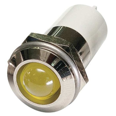 24M149 - Raised Panel Light, Yellow, 24 V DC