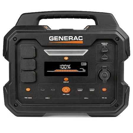 Generac 8025 - Powerstation,1086 Wh,800 Cycle Life