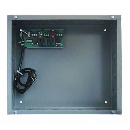 Functional Devices-Rib PSH2C2RB10-L - Track Mount,2.75 UPS Power Control Centr