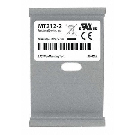 Functional Devices-Rib MT212-2 - Mounting Snap Track,2.75" W x 2" L