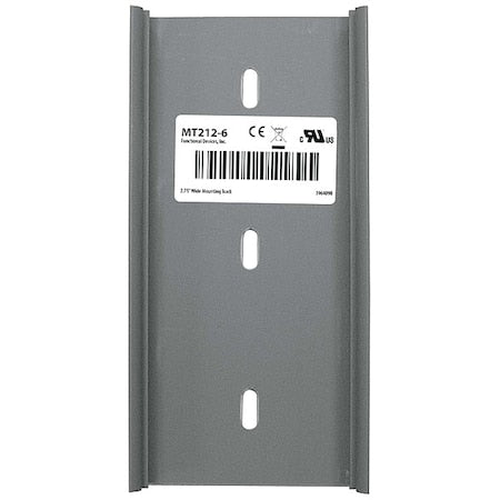 Functional Devices-Rib MT212-6 - Mounting Snap Track,2.75" W x 6" L