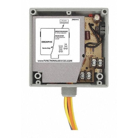 Functional Devices-Rib RIBX243PV-NC - Enclosed SPST-N/C Relay/Analog,20 A