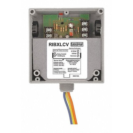 Functional Devices-Rib RIBXLCV - Enclosed Relay/Current Transducr,10 A