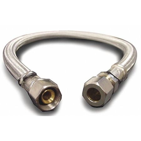 Kissler 88-2005 - Faucet Connector,Stainless Steel,12"