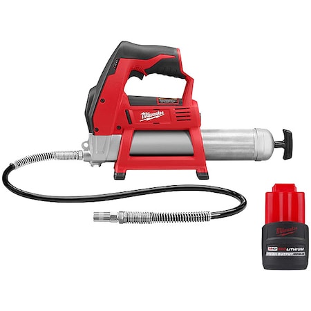 Milwaukee Tool 2446-20, 48-11-2425 - Grease Gun and Battery