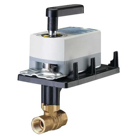 Siemens 171A-10301S - HVAC Ball Valve,Two-Way,Brass,1/2 in