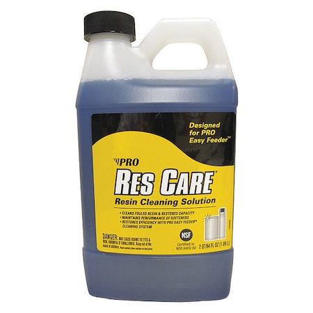 Pro Products RK64N - Water Softener Cleaner, Res Care, Removes Calcium, Concentrated, Liquid, 64 oz Bottle