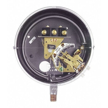 Dwyer Instruments DA-7031-153-7 - Pressure Switch, Standard, SPDT, 1/4" MNPT, 5 to 150 psi Range, Brass