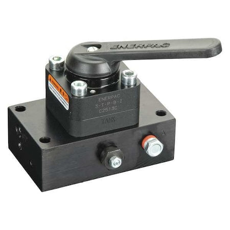 Enerpac VM33M - 3 Way Manual Valve,4.5 gpm,Three-Way