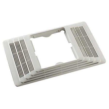 Broan-Nutone S97013836 - Grille For Broan Mfr No. 656, 655, 657, 659, 696, White, Plastic