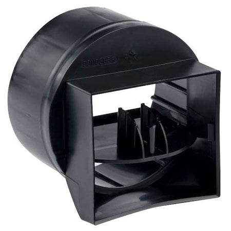 Broan-Nutone 97014185 - Damper and Duct Connector 4 In