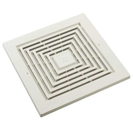 Broan-Nutone S99110808 - White Plastic Grille, 12 x 12