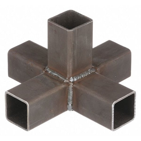 Marlin Steel Wire Products 00-00363263-81 - Five Connector Tube,1.5" x 1.5"
