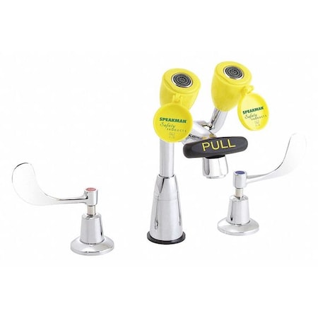 Speakman SEF-1800-CA-NA - Eyewash/Faucet Combination, Counter Mounted, 9.5 H., 20.0 W