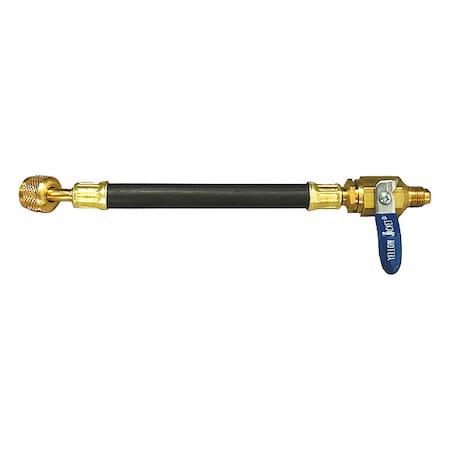 Yellow Jacket 25802 - Hose, 14 1/2 in L, Black, 800 psi