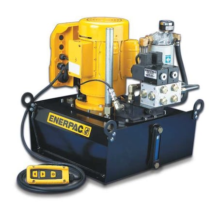 Enerpac ZE3410SB - Hydraulic Pump, Electric, 1 hp, Induction Motor, 10,000 psi Max Pressure