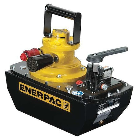 Enerpac ZA4404MX - ZA4404 MX, Two Speed, Air Hydraulic Pump, 4/3 Manual Valve, 1.0 gal Oil, For Double-Acting Cylinders