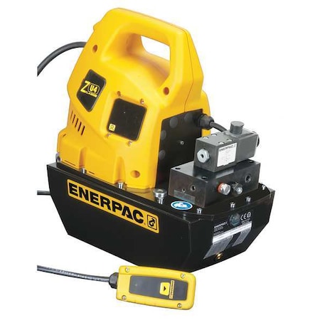 Enerpac ZU4208JB - Hydraulic Pump, Electric, 1.7 hp, Universal Motor, 10,000 psi Max Pressure