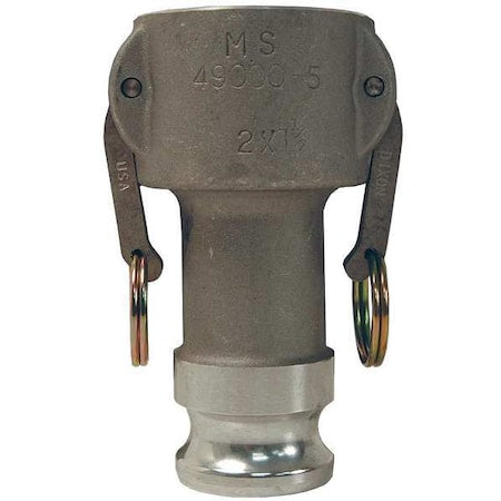 Dixon 5040-DA-AL - Reducing Coupler/Adapter,5 x 4 In,75 psi