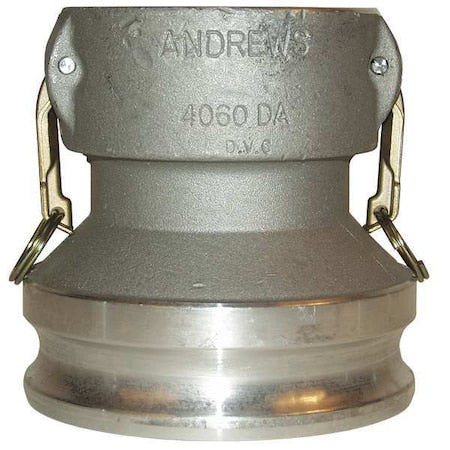Dixon 3040-DA-AL - Reducing Coupler/Adapter,3 x 4 In,100psi