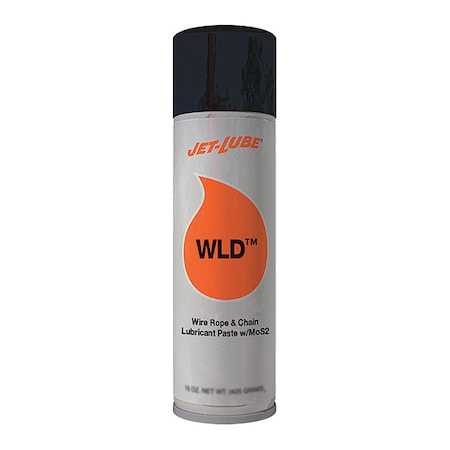 Jet-Lube 28541 - General Purpose Lubricant, 12 oz, Aerosol Spray Can, Mineral Oil Base, 350 Degrees F Max Op Temp, Black, WLD Series
