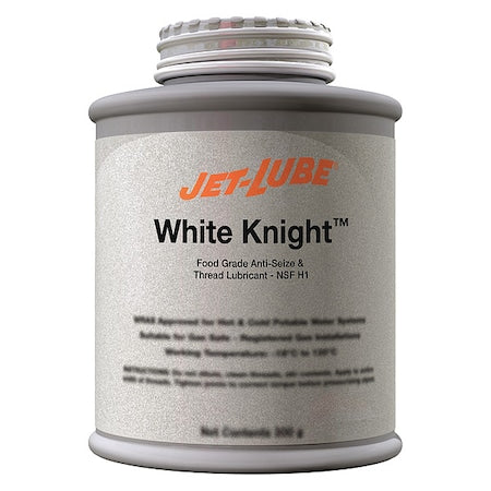 Jet-Lube 16404 - Anti-Seize, Food Grade, Brush-Top Can, 1 lb, Aluminum Base, 1800 Degrees F Max Op Temp, Paste