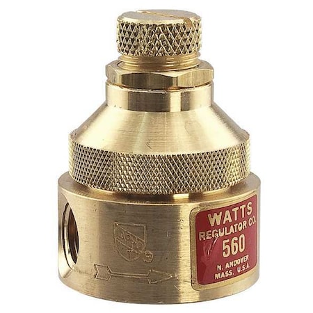 Watts 1/8 LF560 0-25 - Pressure Regulator,1/8 In,0 to 25 psi