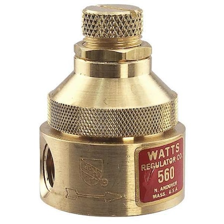 Watts 1/8 LF560 0-125 - Pressure Regulator,1/8 In,0 to 125 psi