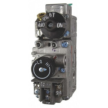 Robertshaw 710-511 - Gas Valve, NG/LP, 750 m V, 1.7 to 3.5" WC, Low Capacity, -40 to 175 Degrees F, 1/2 in Inlet Size