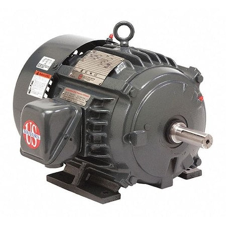 U.S. Motors H1P2G - Three-Phase Motor, 1 HP, 143 T Frame, 575 V Voltage, 1,745 Nameplate RPM 13 in Overall Length