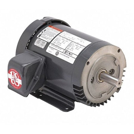 U.S. Motors U1P2DC - Three-Phase General Purpose Motor, 1 HP, 143 TC Frame, 230/460 V AC Voltage, 1800 Nameplate RPM