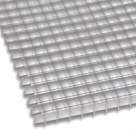 American Louver ALUMMIL3060-10PK - Eggcrate Grille Panel, Ovrszd, Alum, Mill, 30" x 60", PK10
