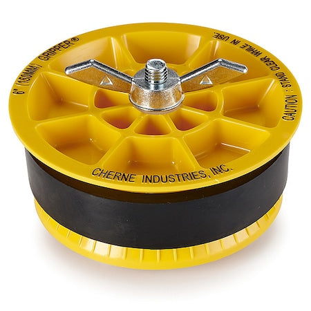 Cherne 270261 - Pipe Plug,Wing Nut,3.75"H,6"Pipe